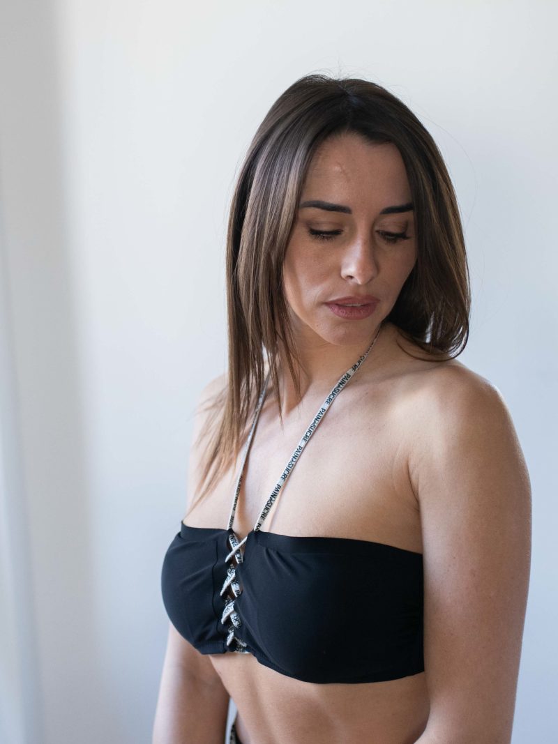 Bain Maillot Bandeau / Brassière noir baoba