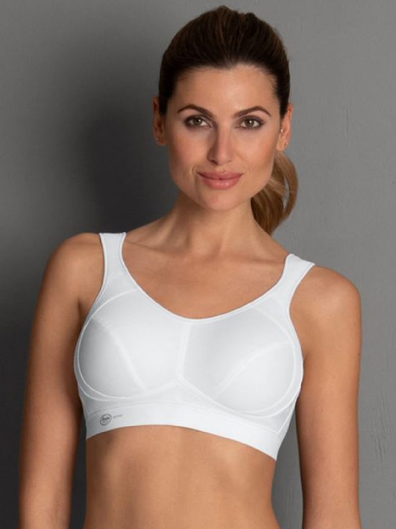 Sport Soutiens-gorge de sport blanc 5527