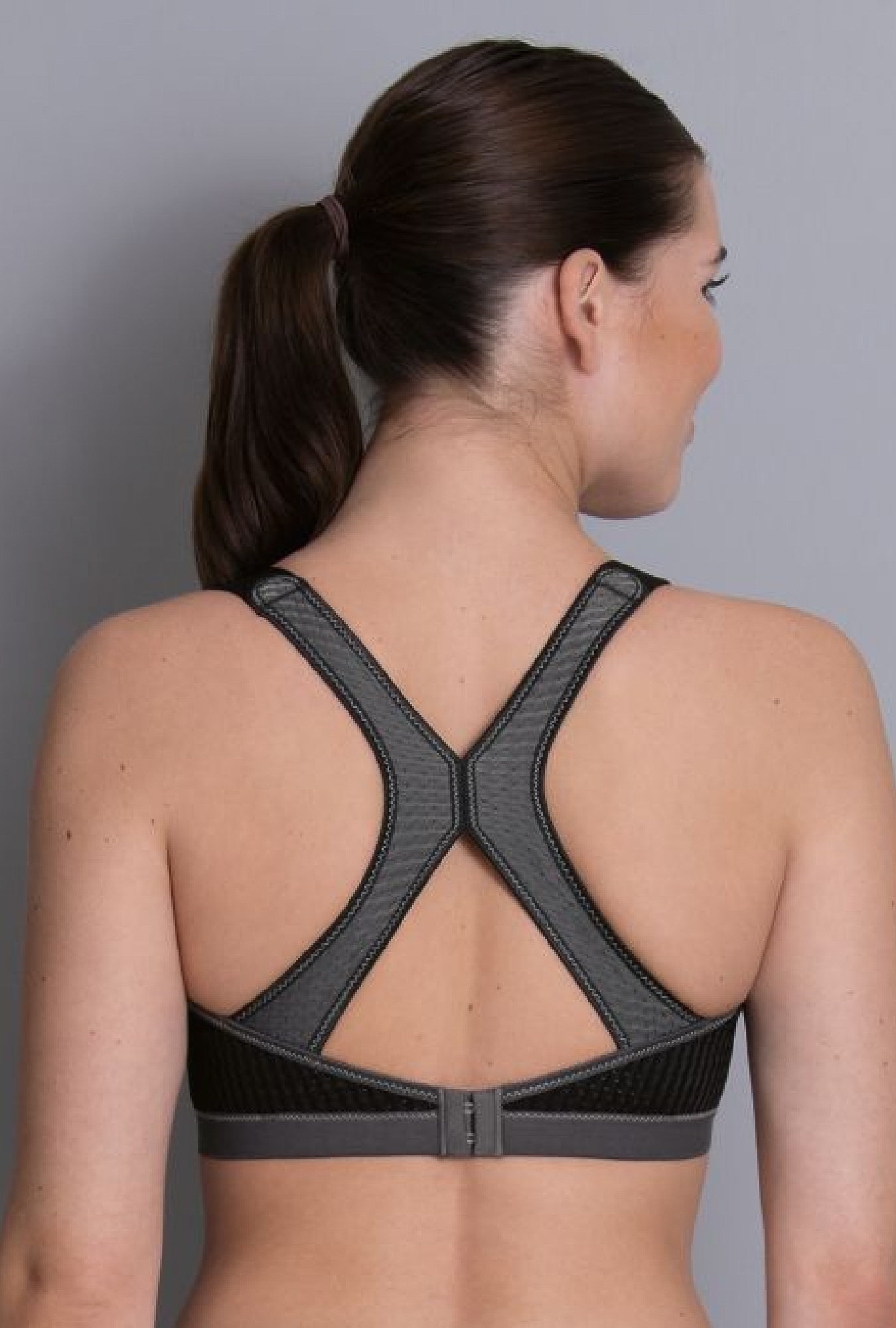 Sport Soutiens-gorge de sport noir 5537 – Image 2