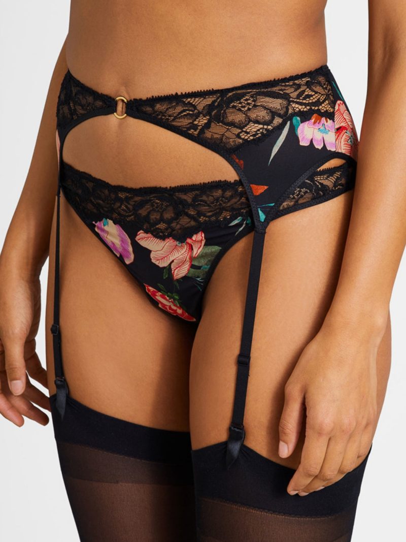 Lingerie Fine Porte-Jarretelles poétique rp50