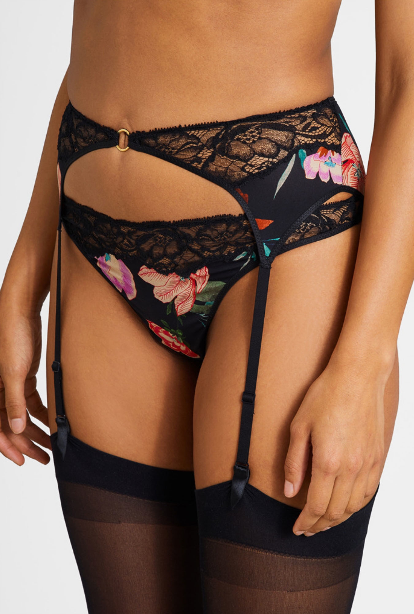 Lingerie Fine Porte-Jarretelles poétique rp50