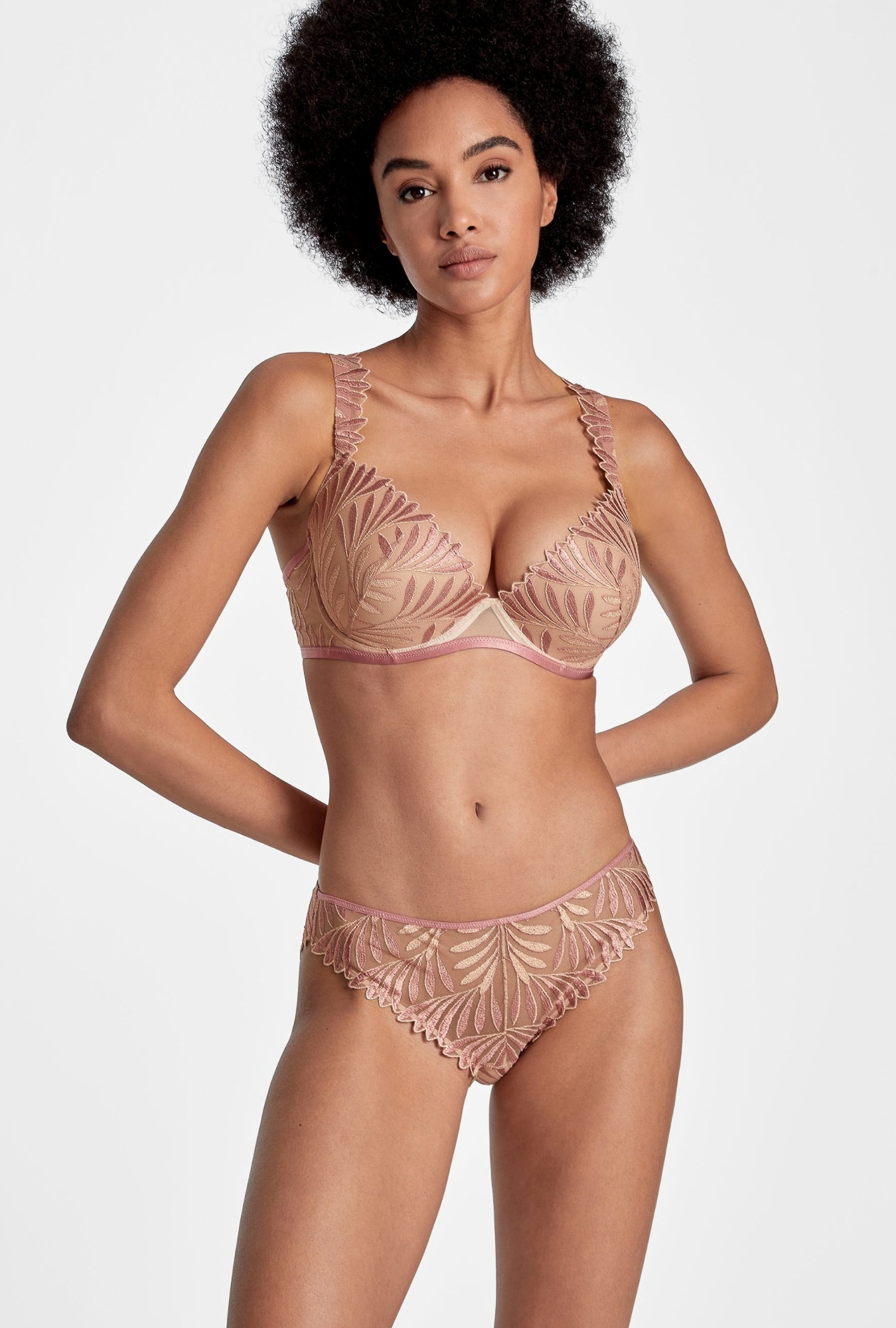 Soutiens-Gorge Coques silk rose rcn08 – Image 2