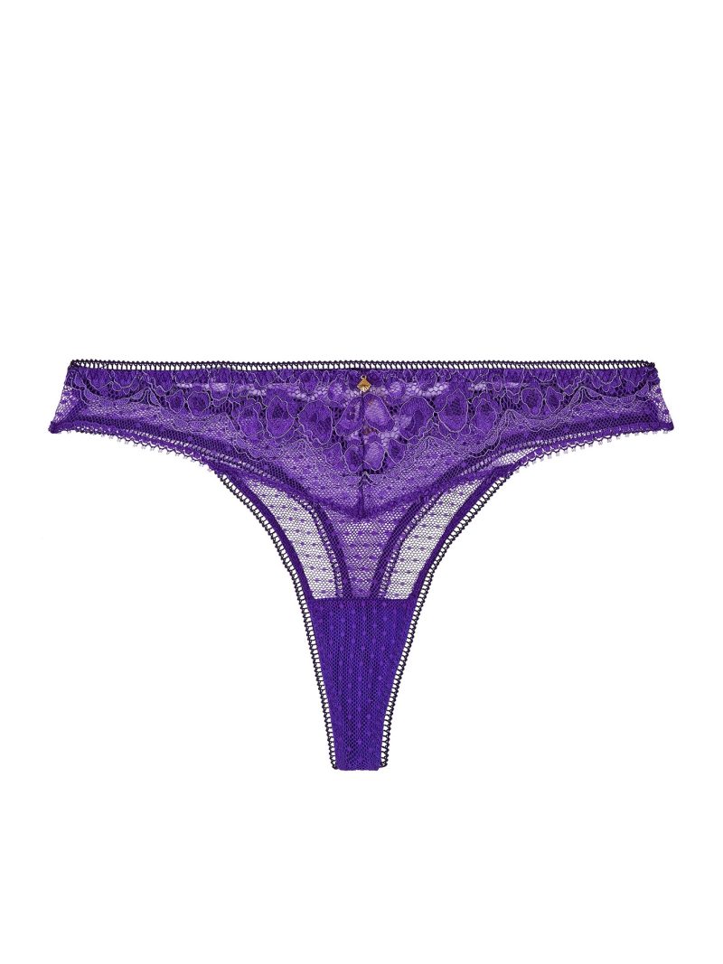 Culottes String / Tanga ultraviolet 1a26