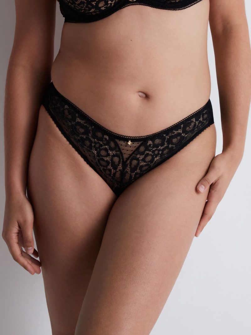 Culottes Slip noir 1a22
