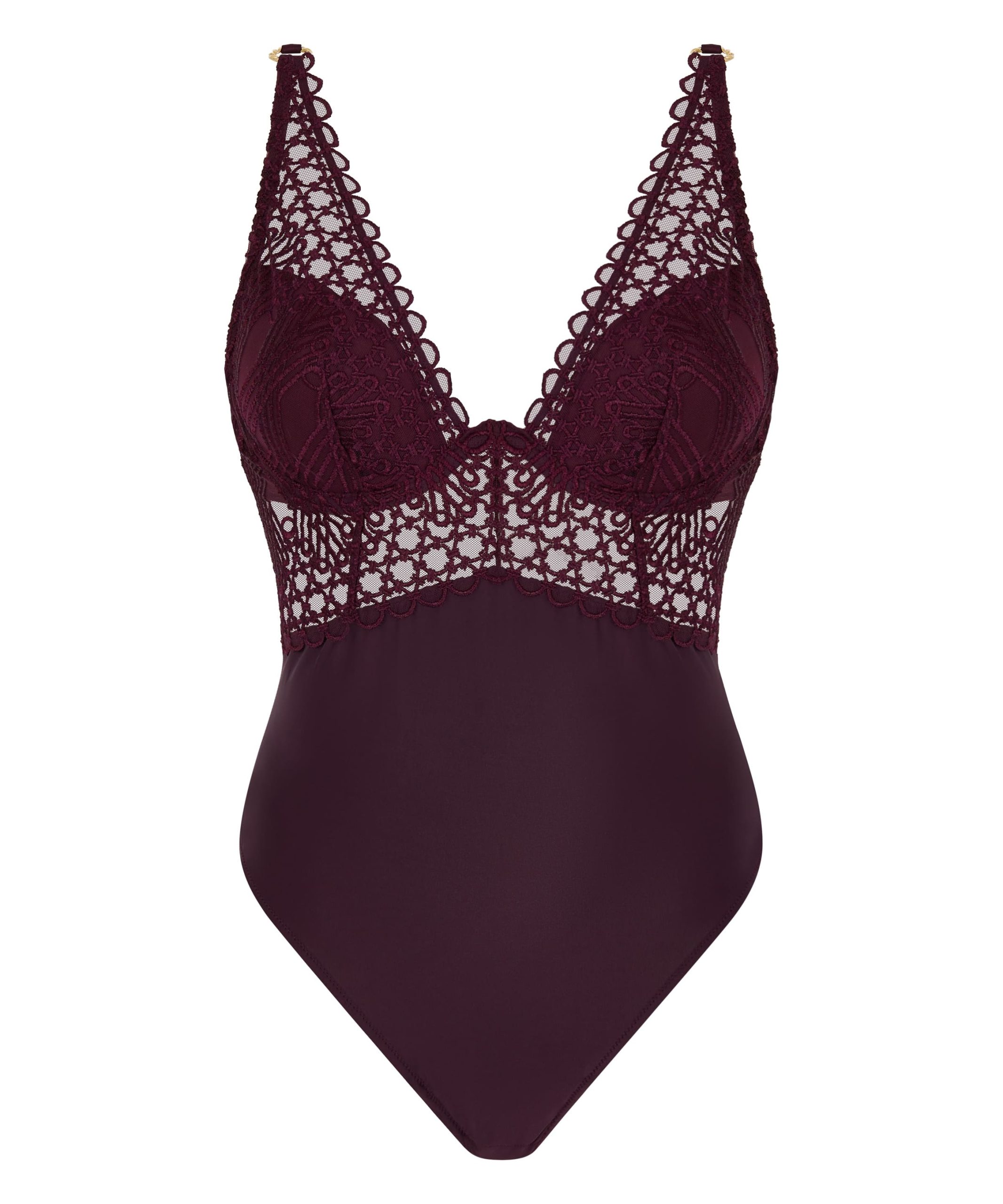 Lingerie Fine Body deep berry 7cm86 – Image 5