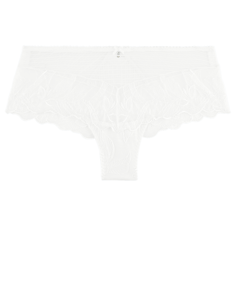 Culottes Shorty / Boxer blanc tb70
