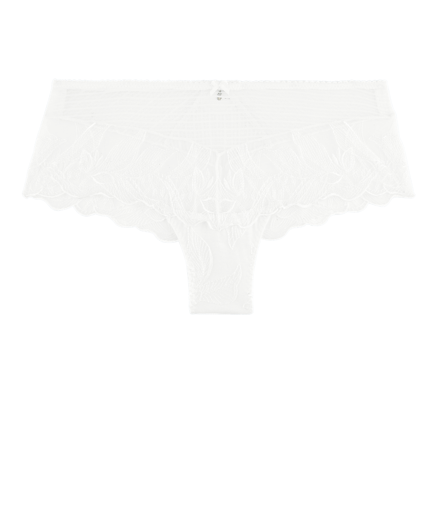Culottes Shorty / Boxer blanc tb70