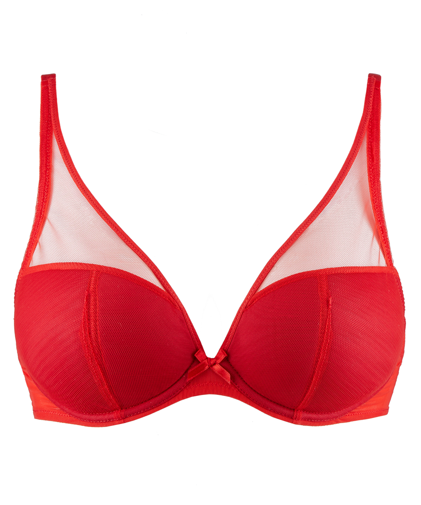 Soutiens-Gorge Triangle rouge baiser fm12