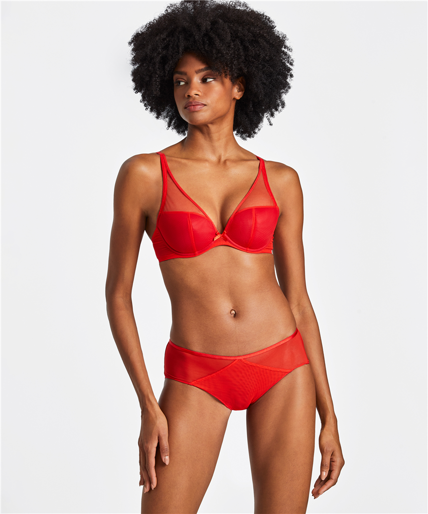 Soutiens-Gorge Triangle rouge baiser fm12 – Image 2