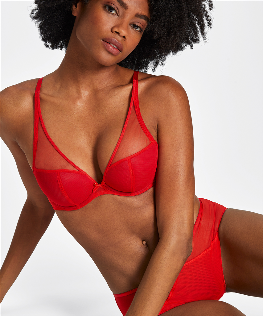 Soutiens-Gorge Triangle rouge baiser fm12 – Image 5