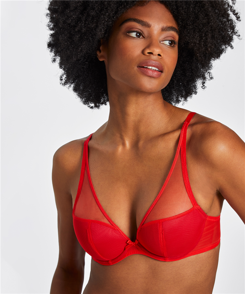 Soutiens-Gorge Triangle rouge baiser fm12 – Image 6