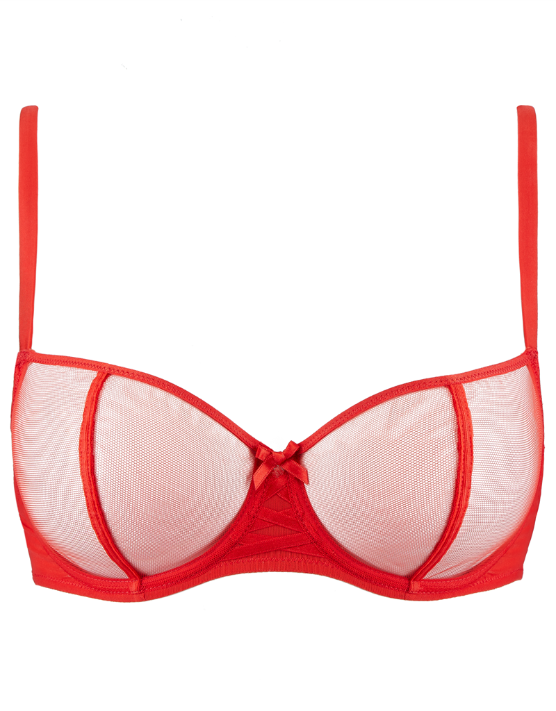 Soutiens-Gorge Corbeilles rouge baiser fm14