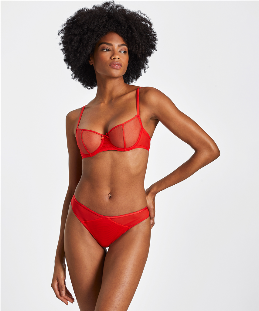 Soutiens-Gorge Corbeilles rouge baiser fm14 – Image 2