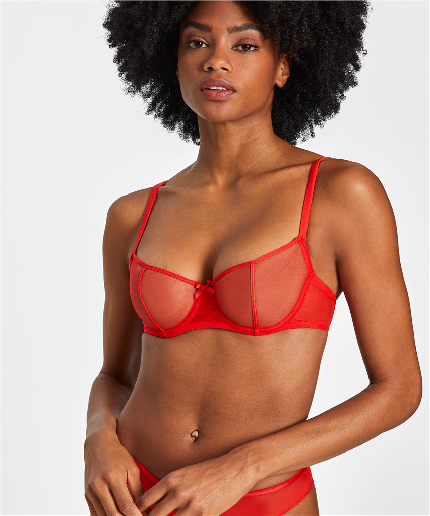 Soutiens-Gorge Corbeilles rouge baiser fm14 – Image 3