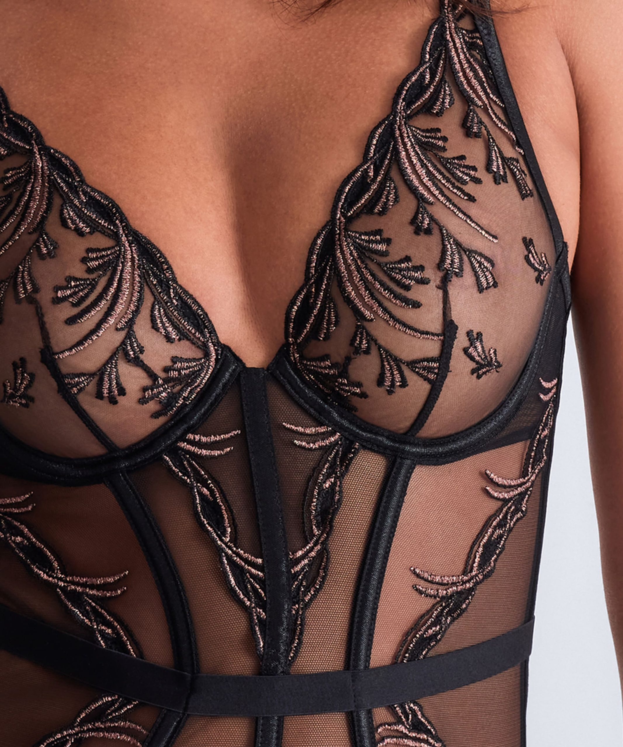Lingerie Fine Guepiere black star 6d92 – Image 5