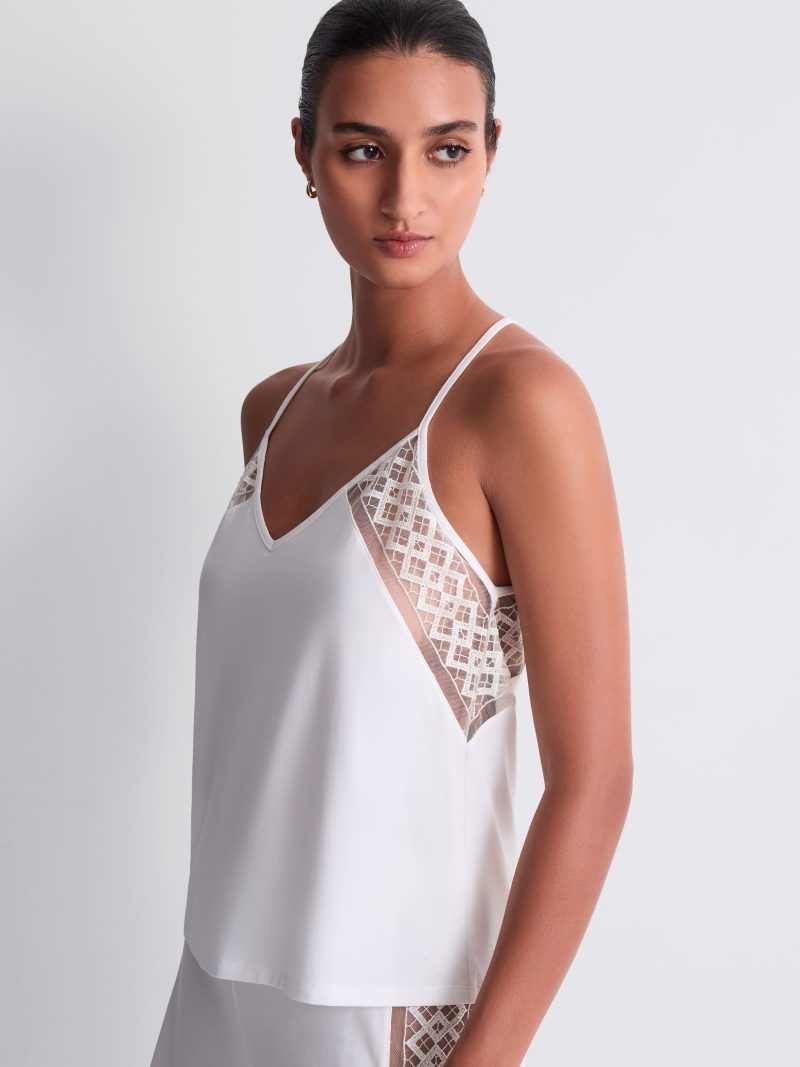 Lingerie Fine Top / Pull opale 5l38