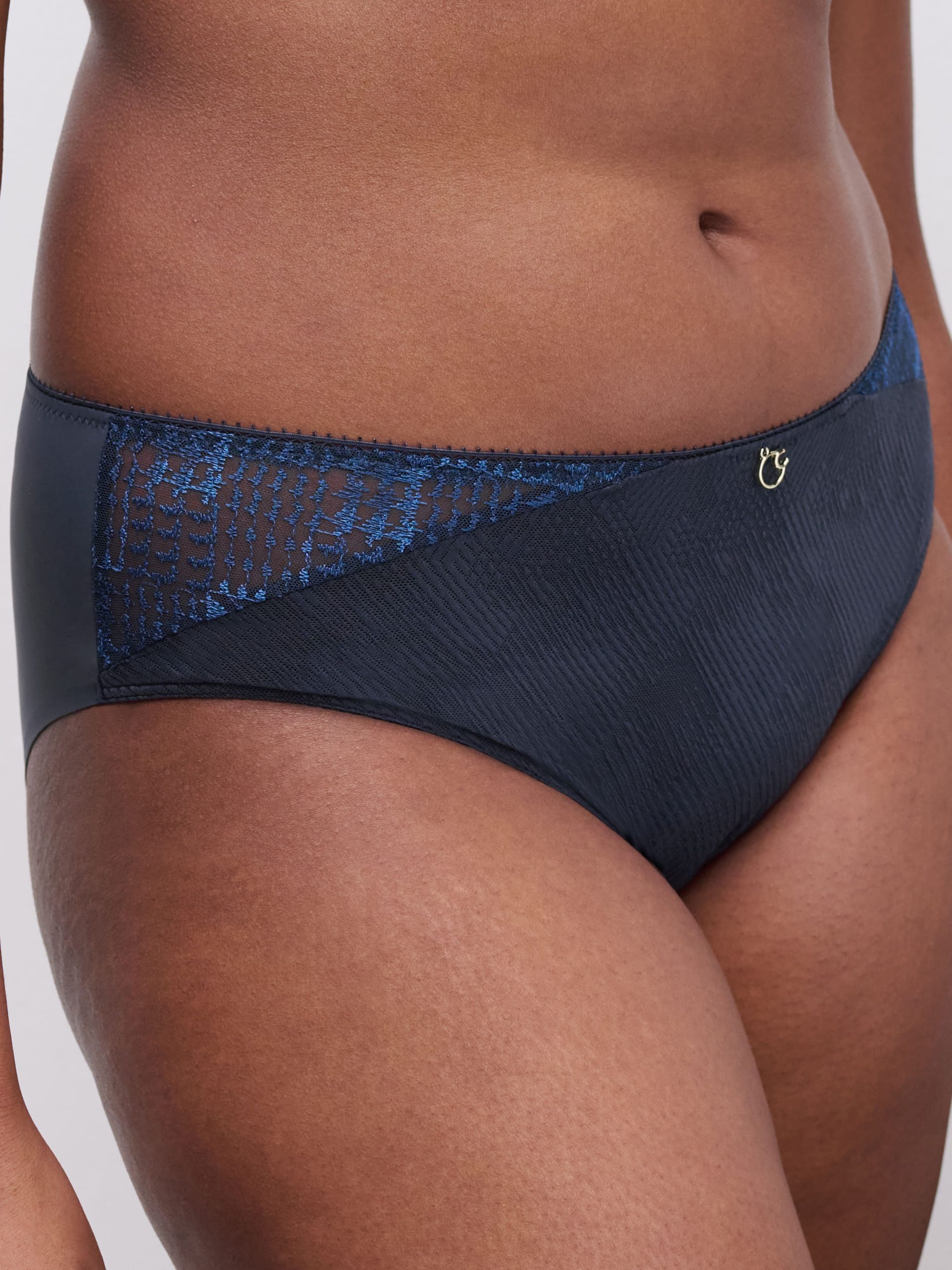 Culottes Culotte Haute bleu marine c13wc5 – Image 4