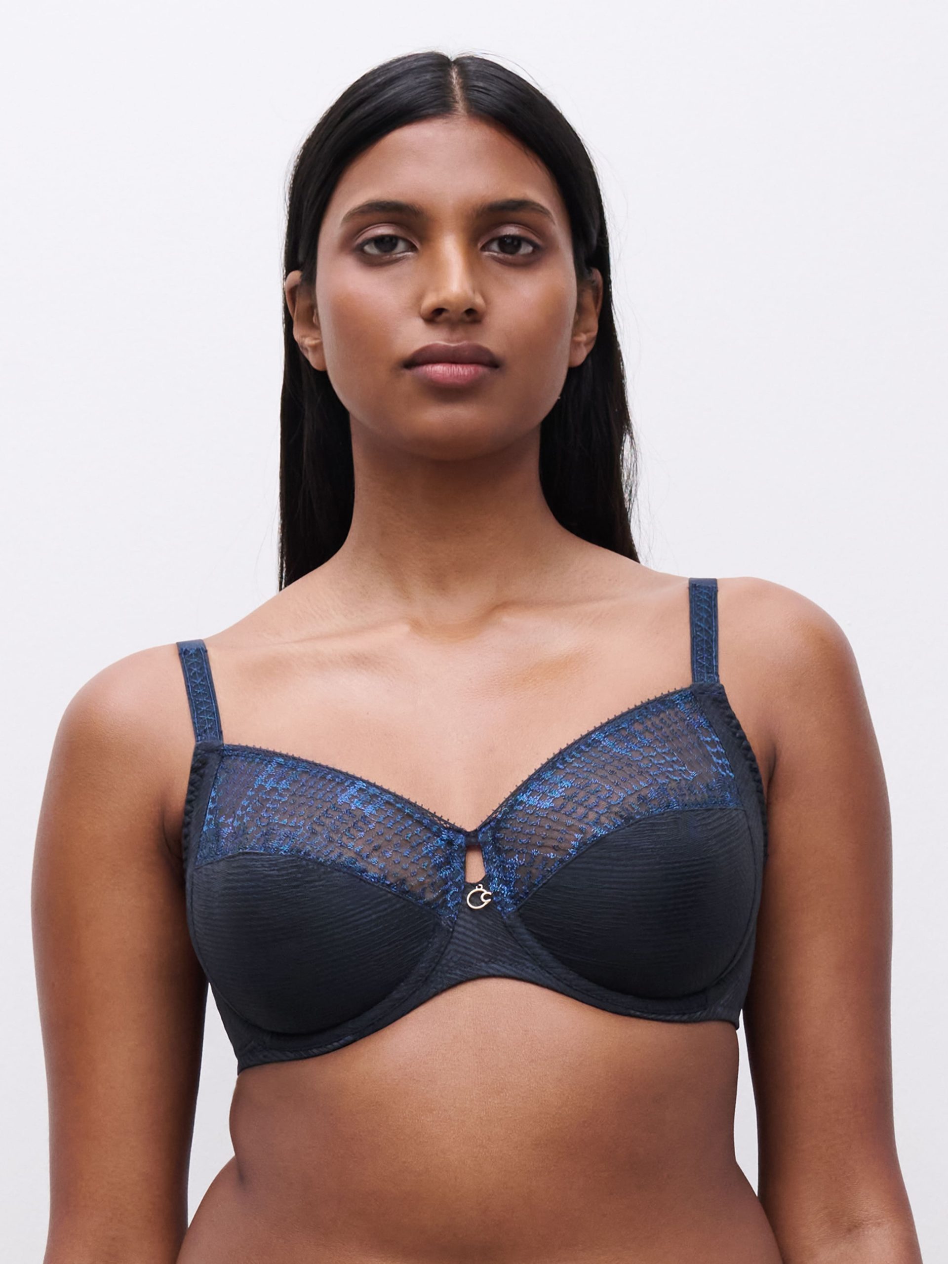 Soutiens-Gorge Emboitant bleu marine c13wmu – Image 2