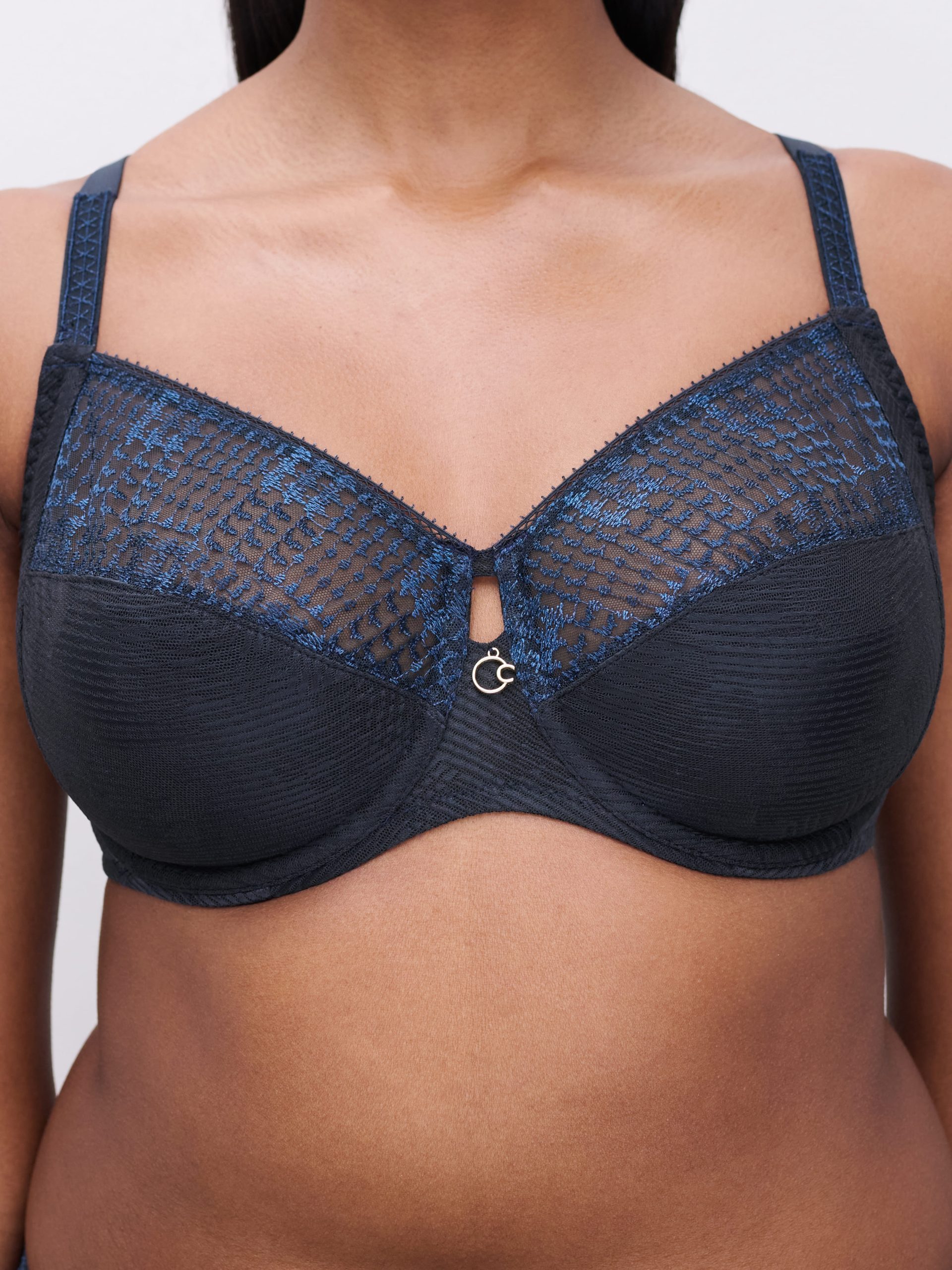 Soutiens-Gorge Emboitant bleu marine c13wmu – Image 3