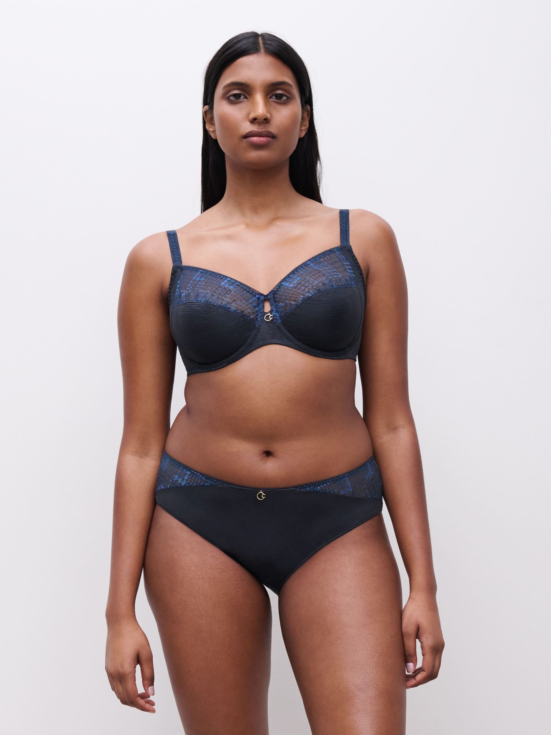 Soutiens-Gorge Emboitant bleu marine c13wmu – Image 5