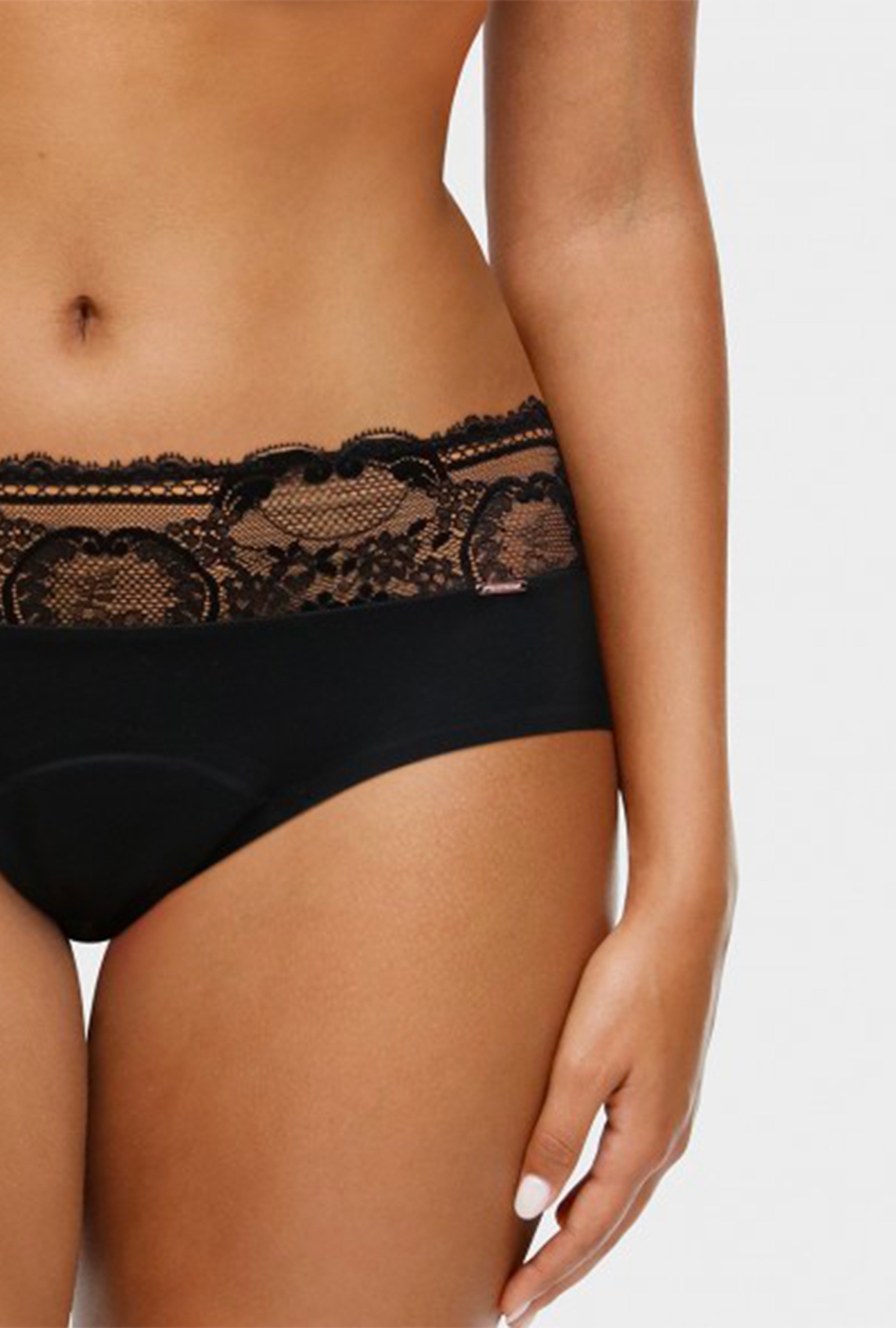 Culottes Culotte Menstruelle noir c15l40