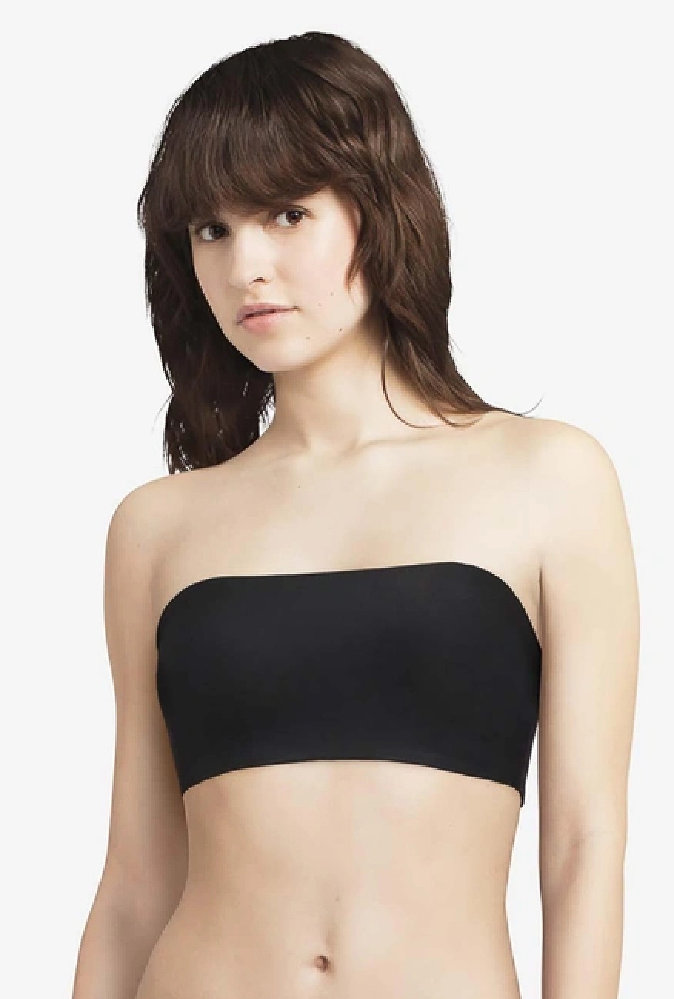 Soutiens-Gorge Bandeau / Bretelles Multi-positions noir c16a30 – Image 2