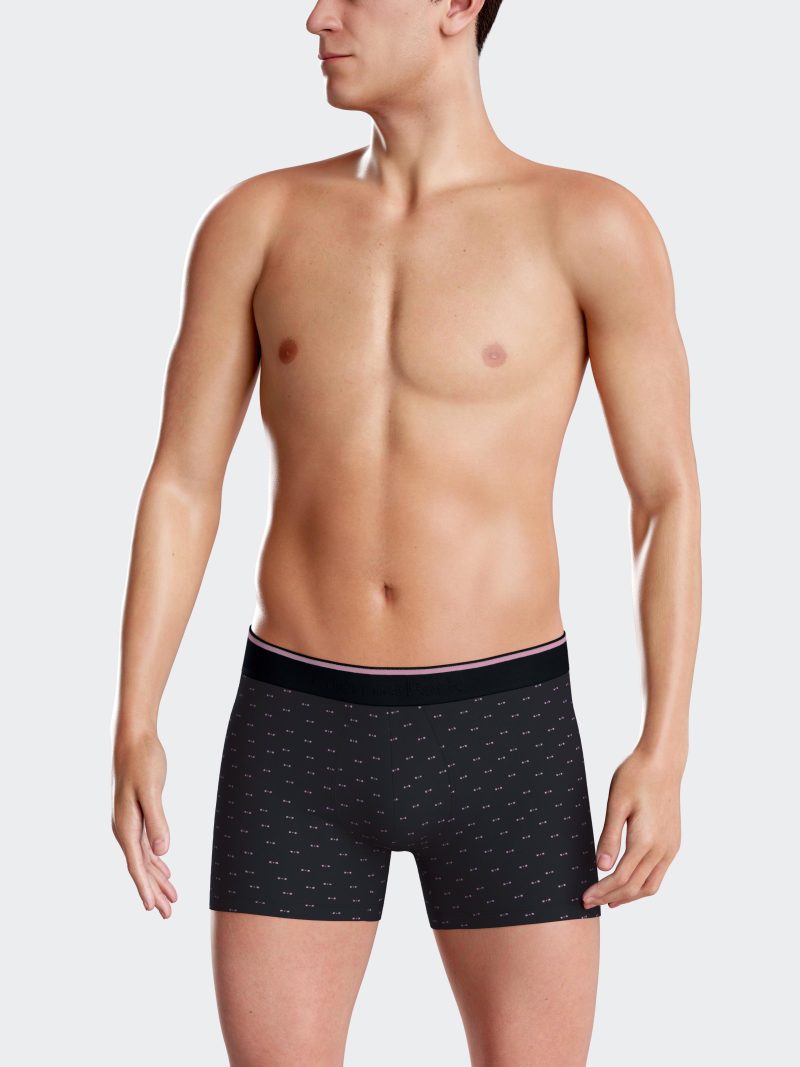Les dessous Boxer marine imprimé ep1221h81