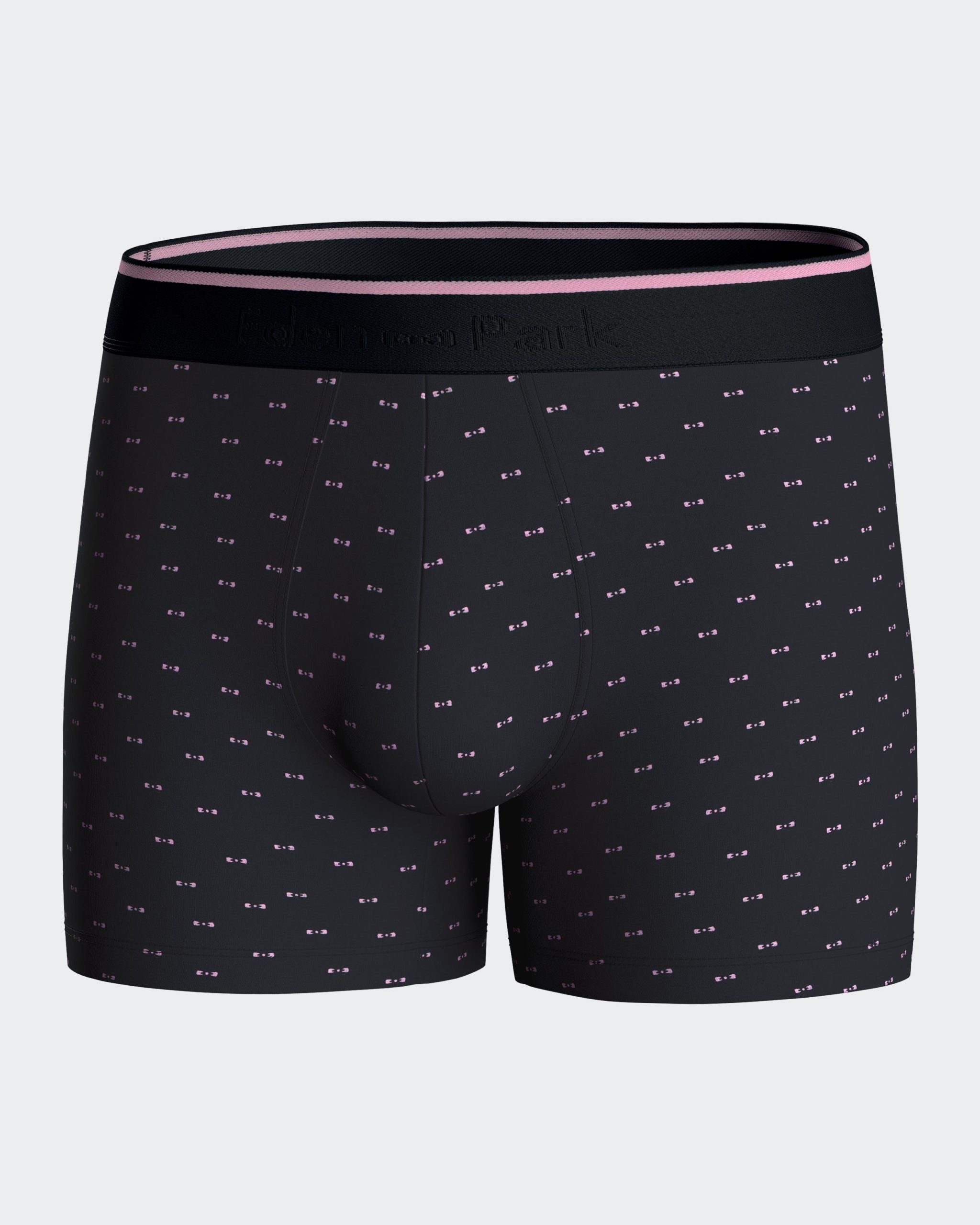 Les dessous Boxer marine imprimé ep1221h81 – Image 3