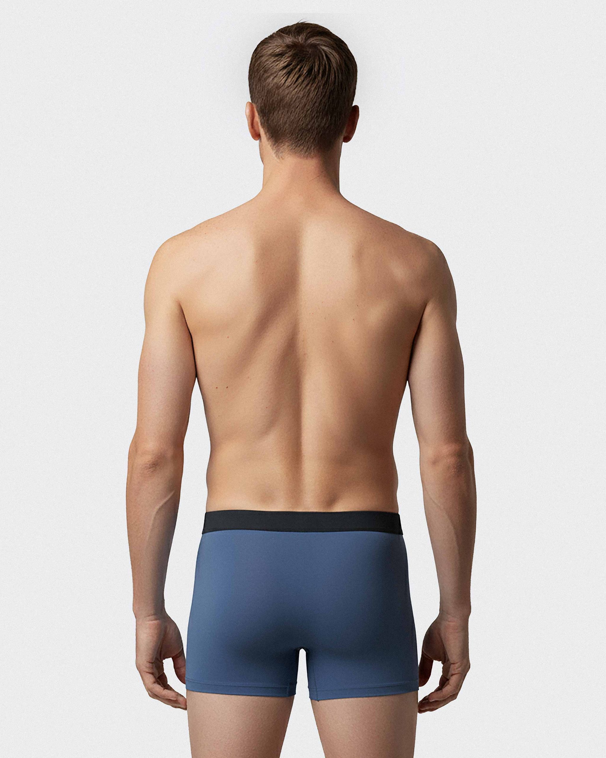 Les dessous Boxer bleu + marine ep1220h83p2 – Image 4