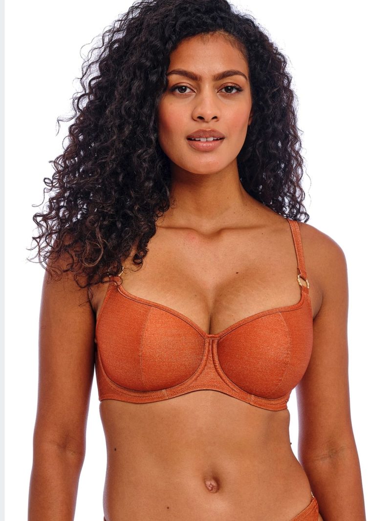 Bain Maillot Push Up et coque golden hour as206103