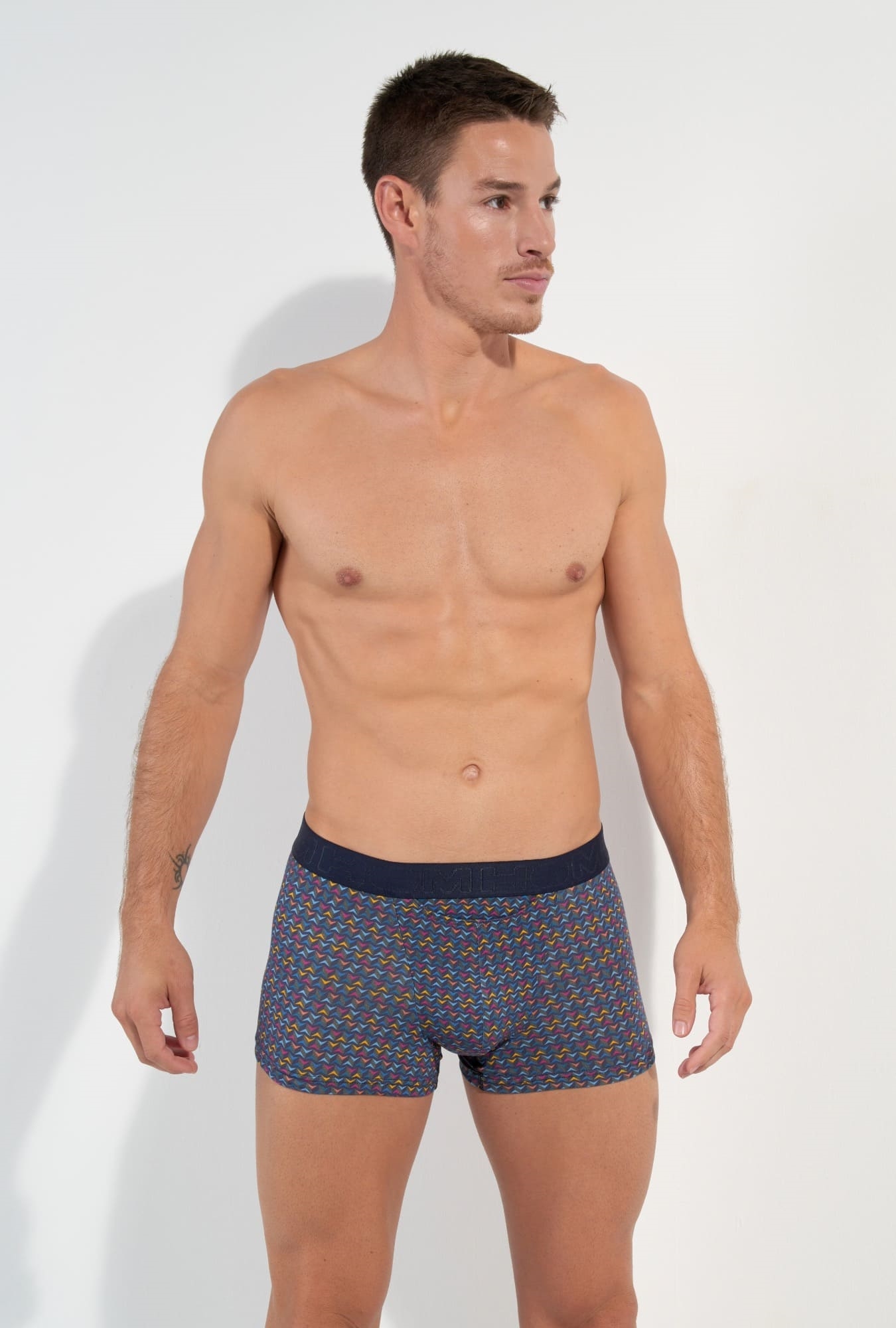 Les dessous Boxer imprimé multico 402842 – Image 4