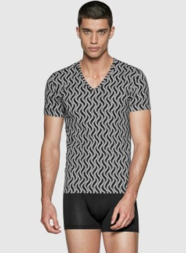 Nuit & Homewear Tee shirt marine 1300k68