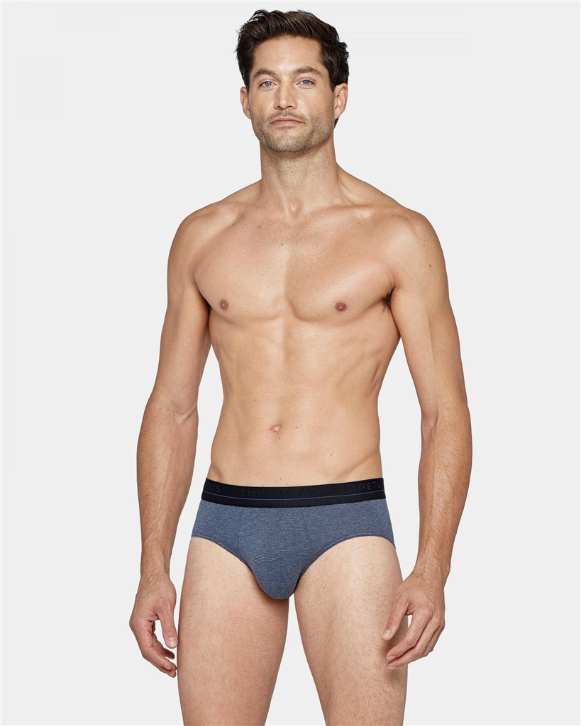 Les dessous Slip bleu 1112k12p2