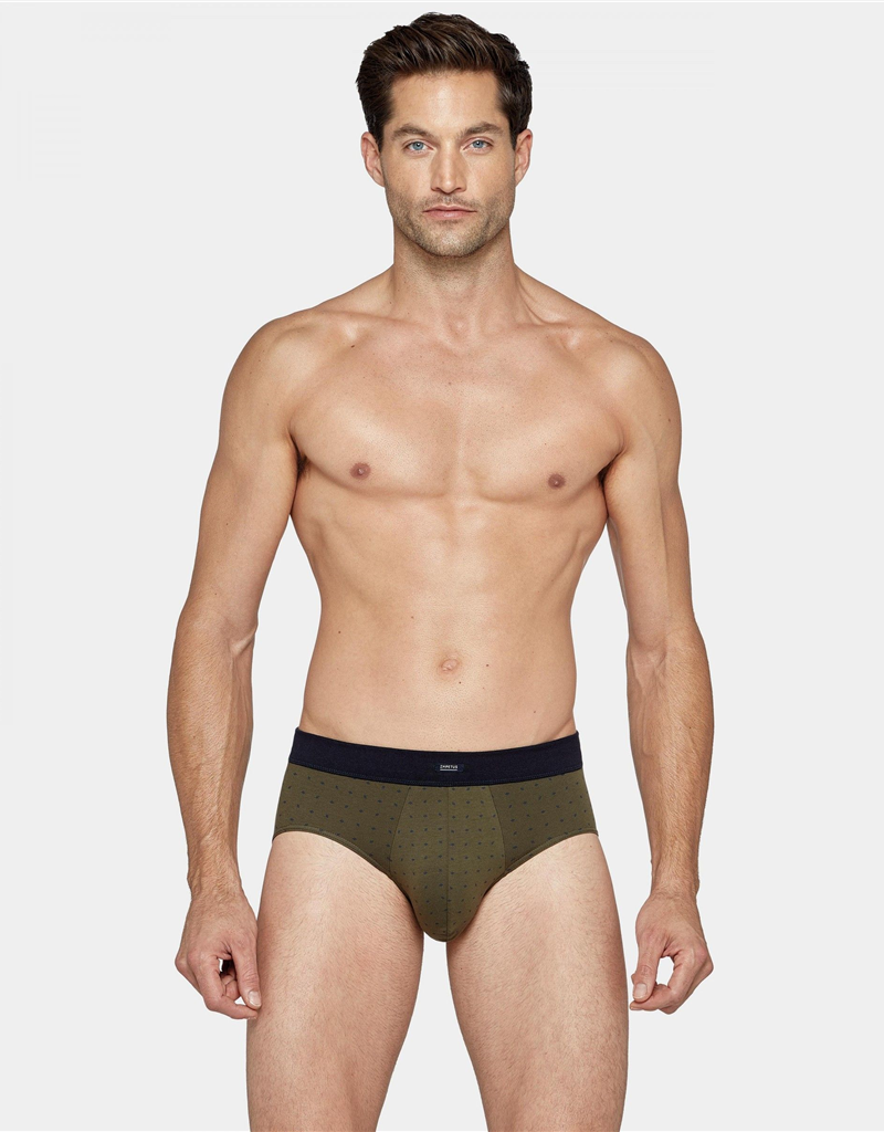 Les dessous Slip marine 1122k10p2