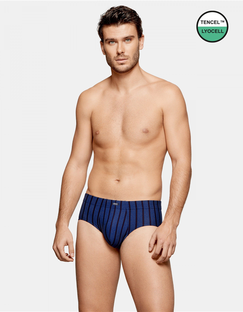Les dessous Slip bleu 1109g91
