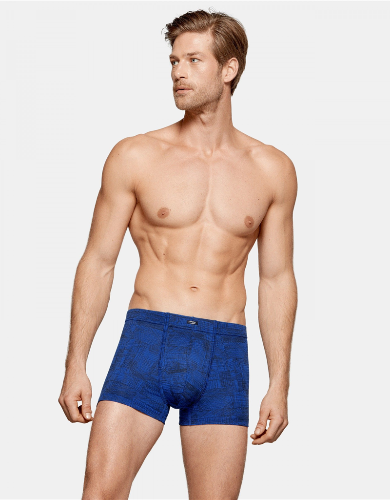 Les dessous Boxer bleu 1215g97