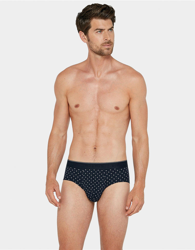 Les dessous Slip marine/marine 1112k46p2