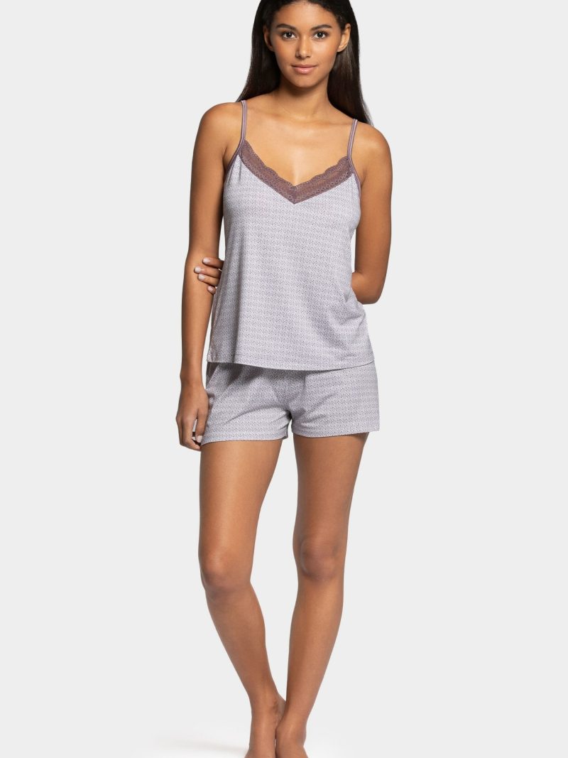 Nuit & Homewear Pyjama / Pyjacourt gris im8532l25