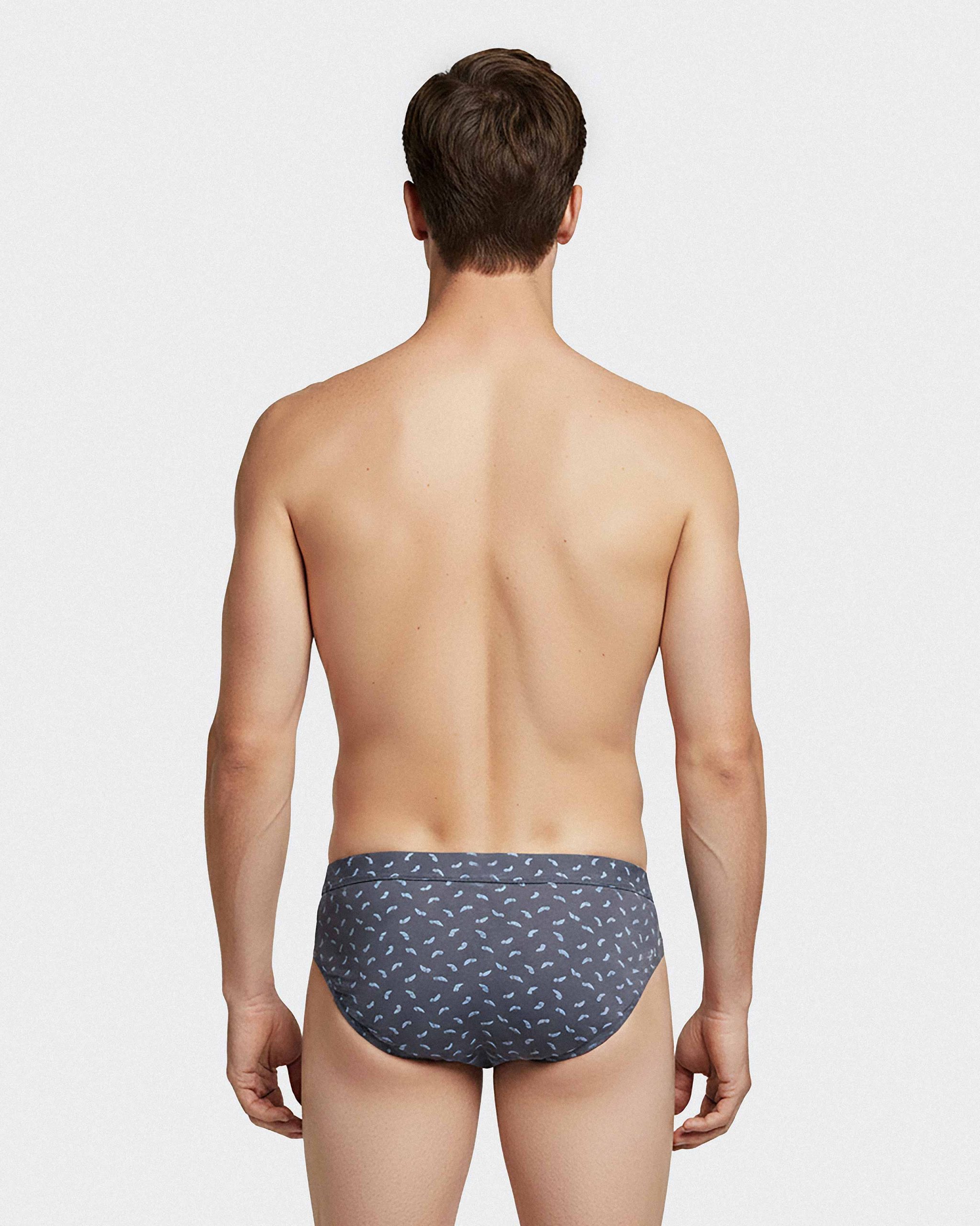 Les dessous Slip gris im1122p12p2 – Image 2