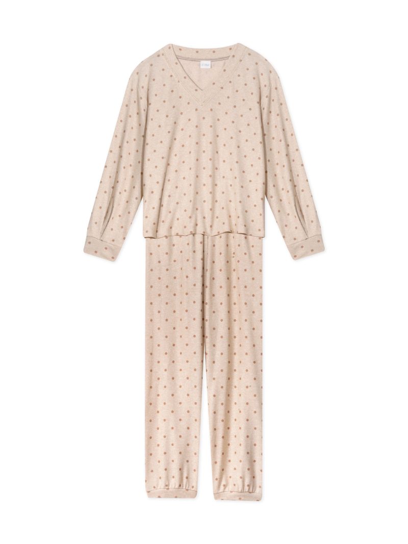 Nuit & Homewear Ensemble détente beige c323aew