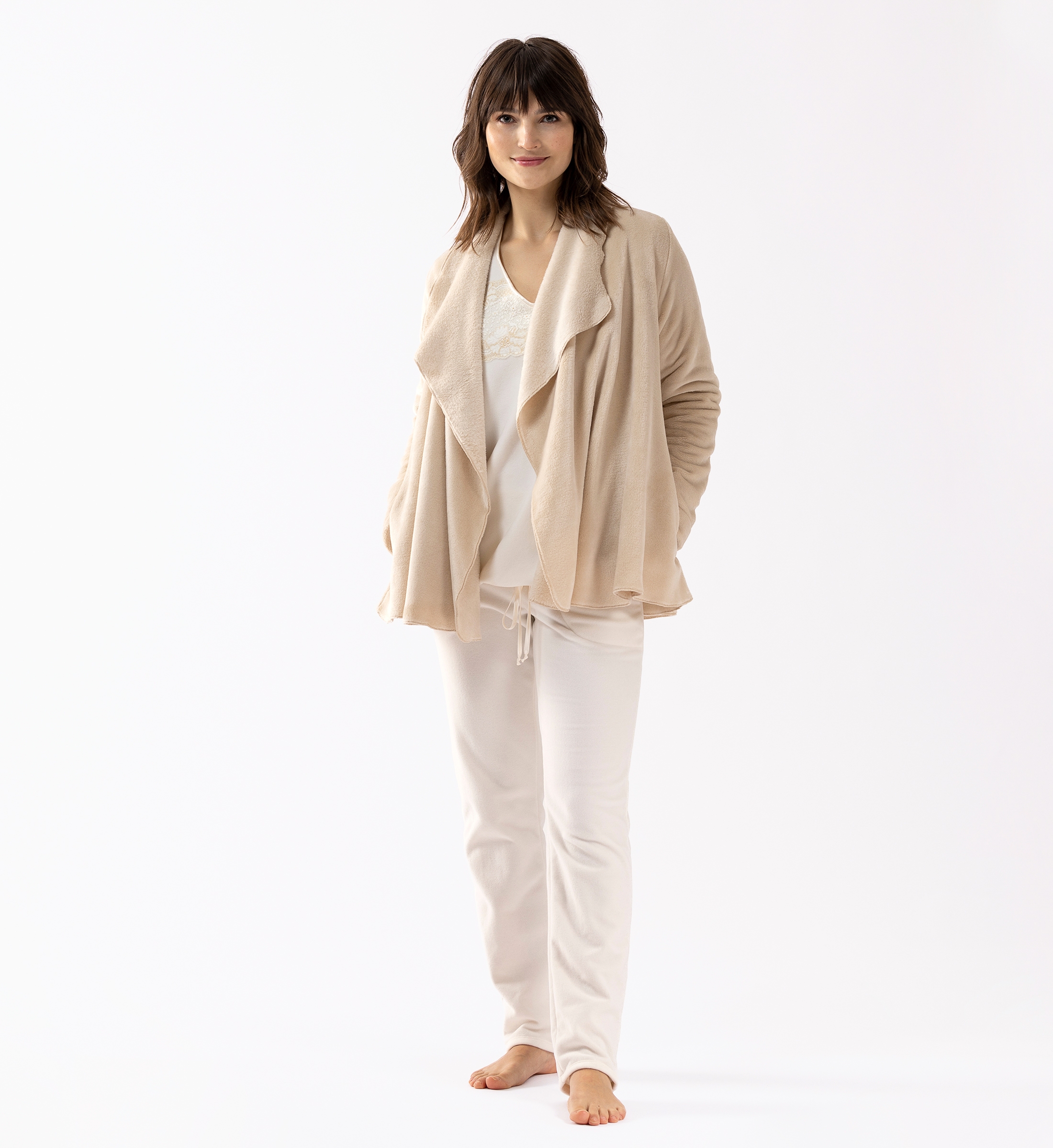 Nuit & Homewear Pull / Veste coquille ch03bave