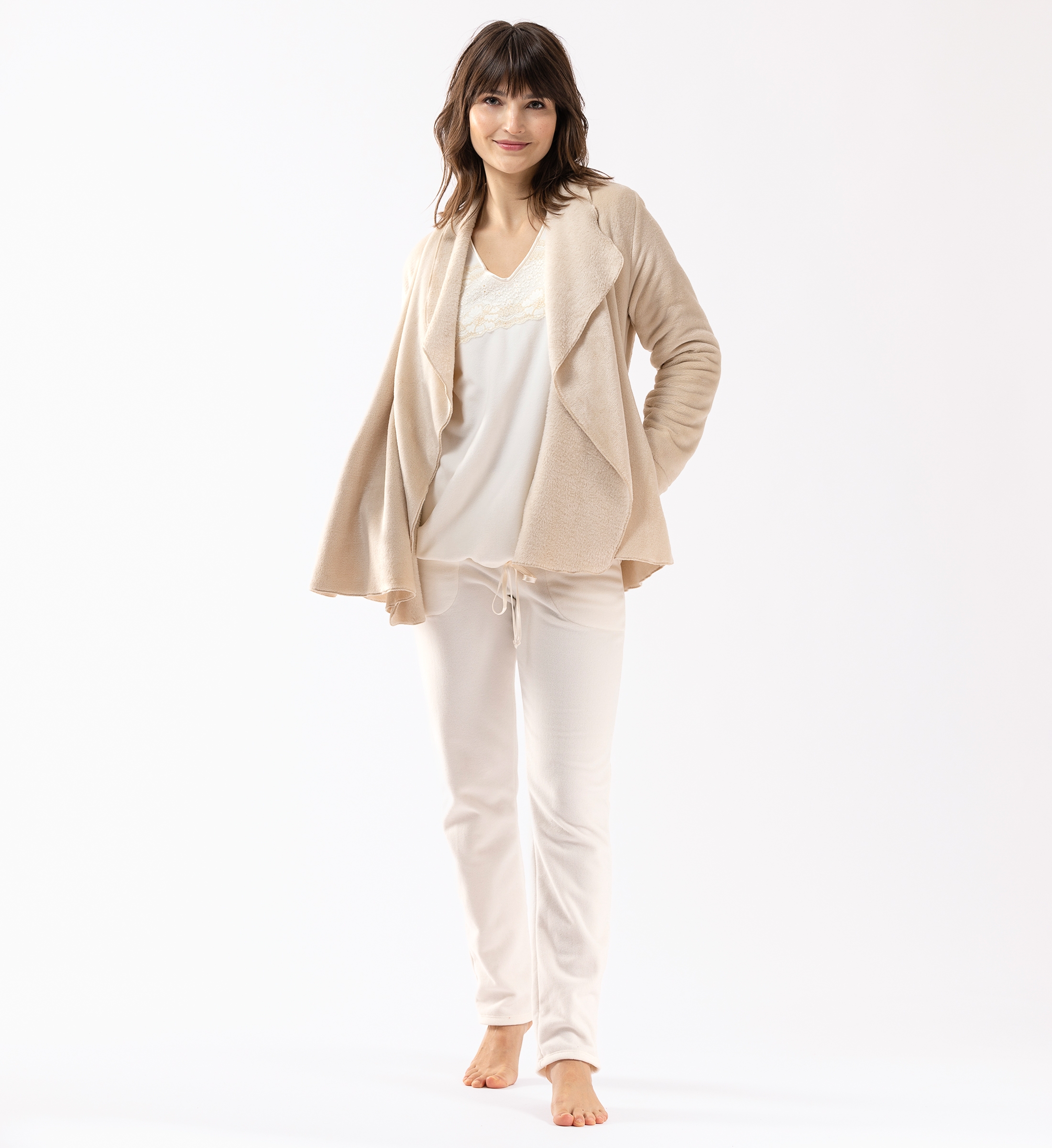 Nuit & Homewear Pull / Veste coquille ch03bave – Image 5