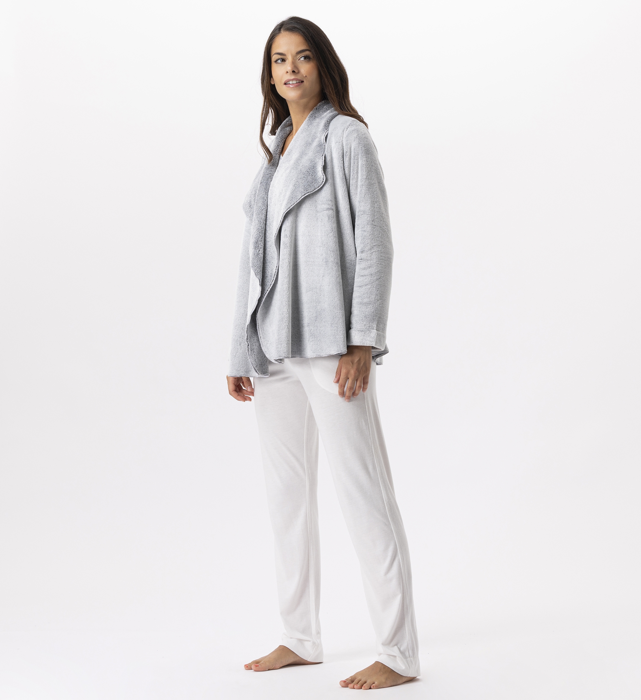 Nuit & Homewear Pull / Veste gris ch03bave – Image 2