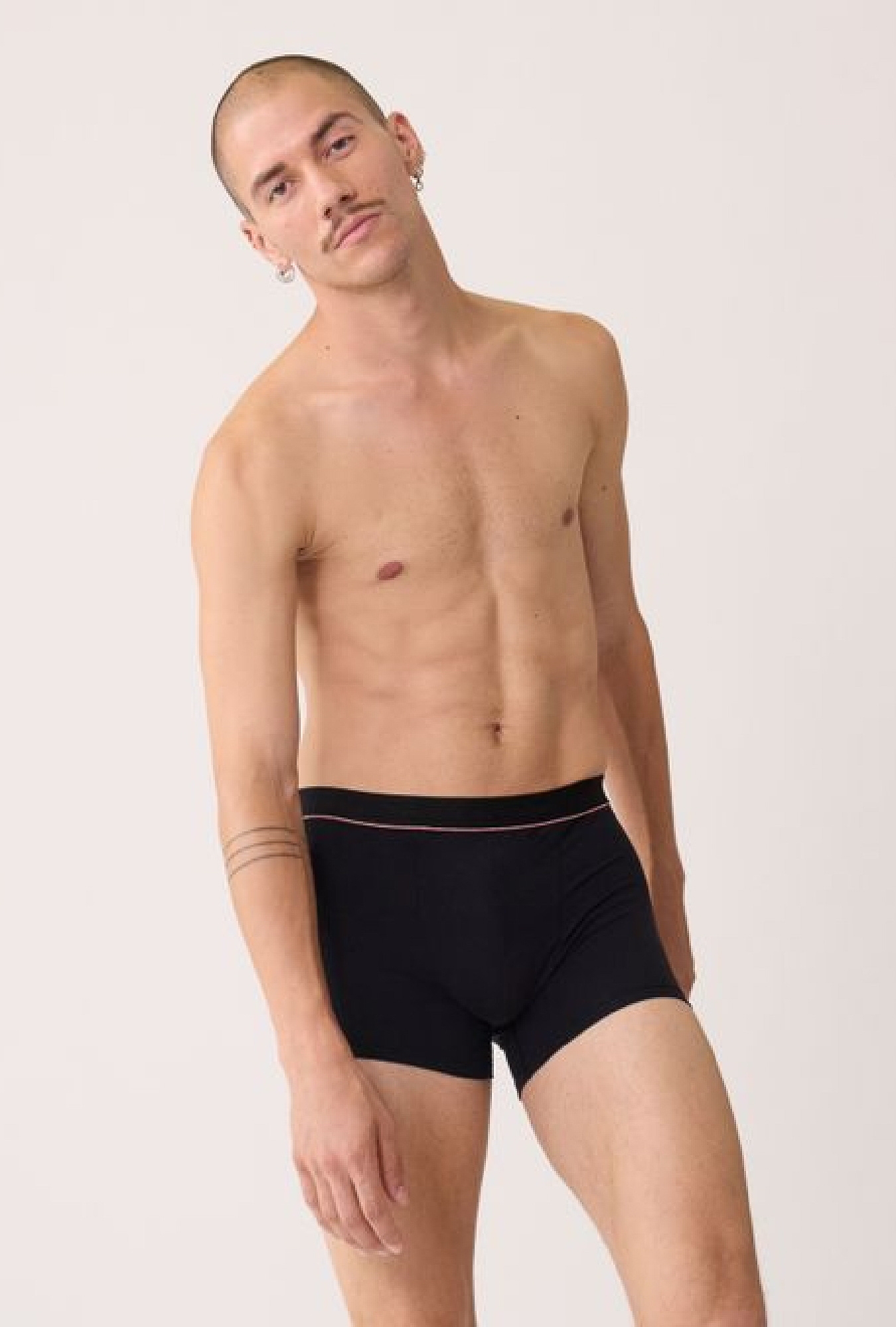 Les dessous Boxer noir zac