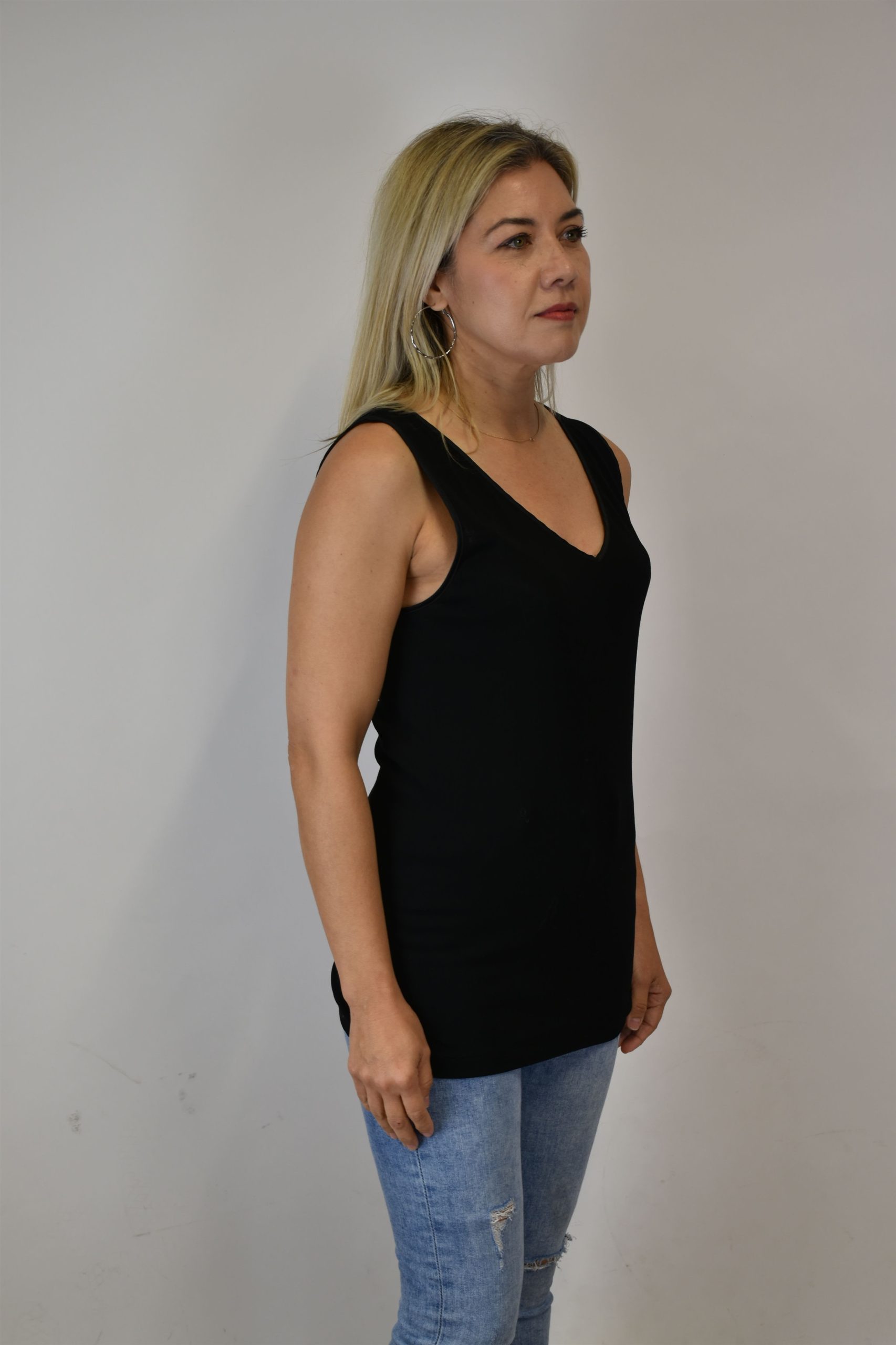 Lingerie Fine Top / Pull noir 542 – Image 2