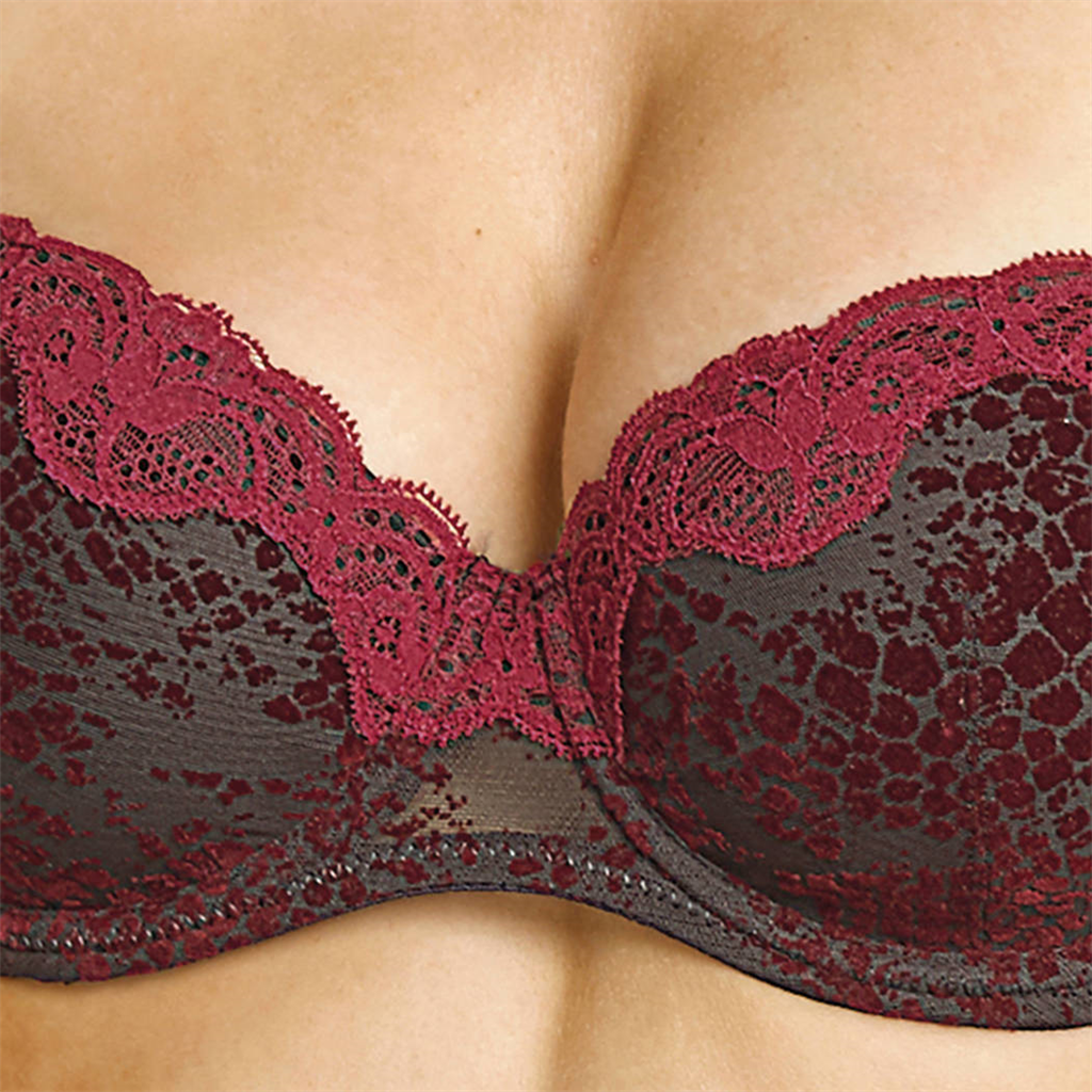 Soutiens-Gorge Balconnet rouge 3309512 – Image 3