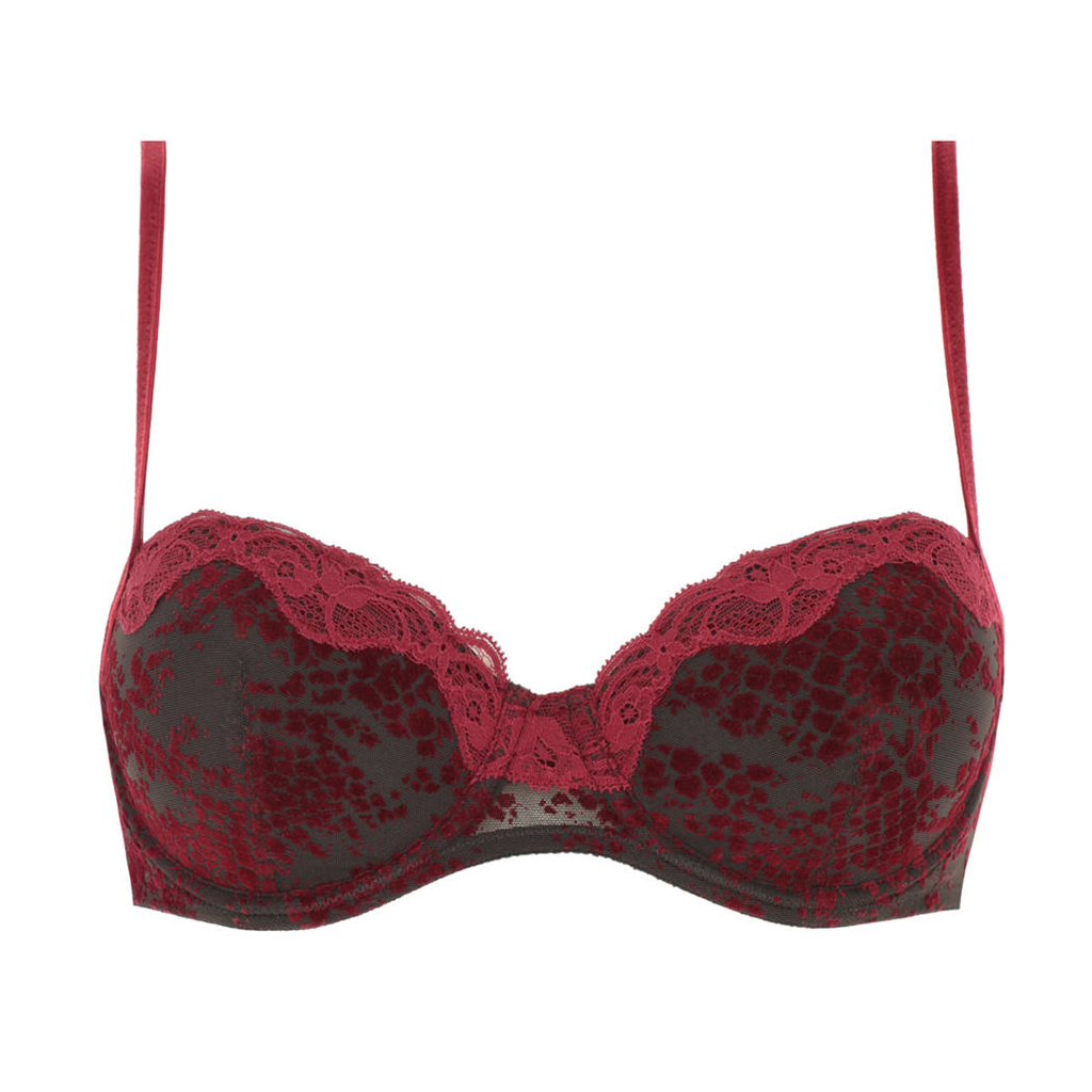 Soutiens-Gorge Balconnet rouge 3309512 – Image 4