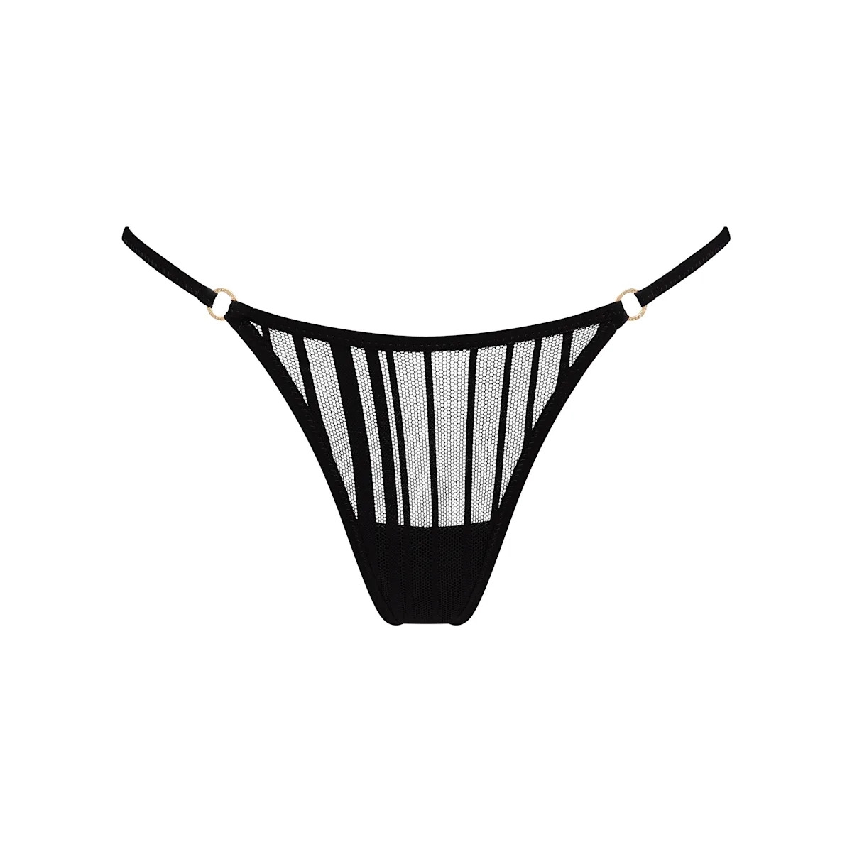 Culottes String / Tanga noir 3503263 – Image 2