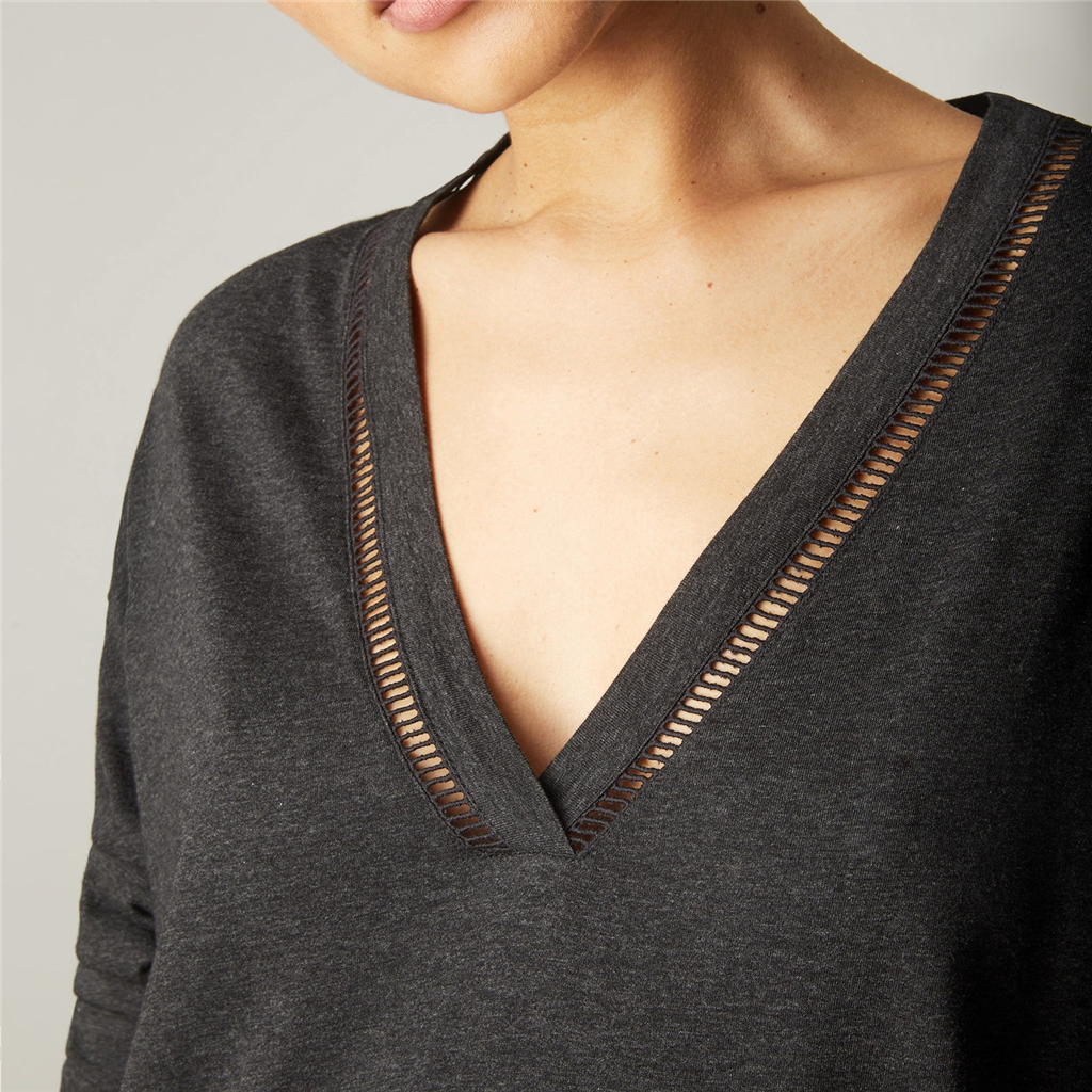 Nuit & Homewear Pull / Veste anthracite 19s903 – Image 2