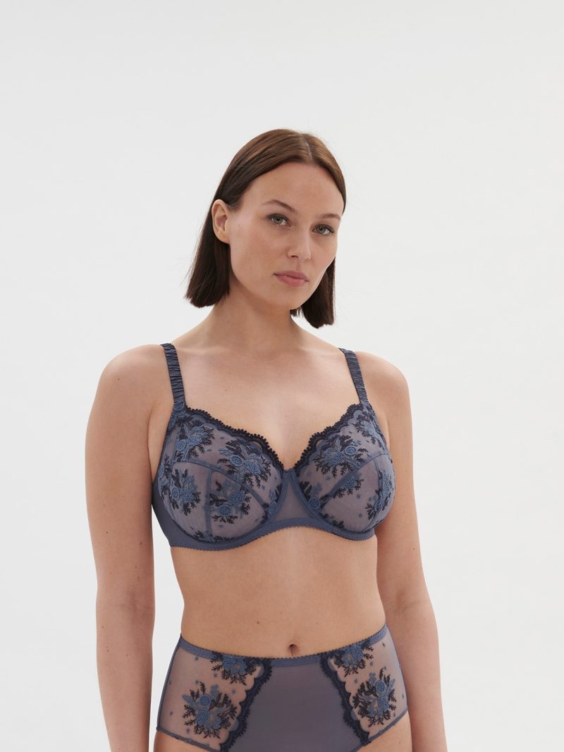 Soutiens-Gorge Emboitant bleu cendre 1e2320
